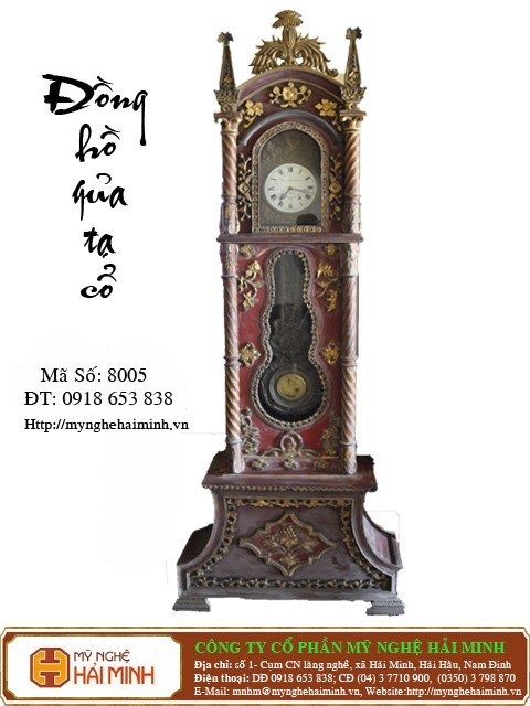 Đồng hồ quả tạ cổ  - Mã số DH8005