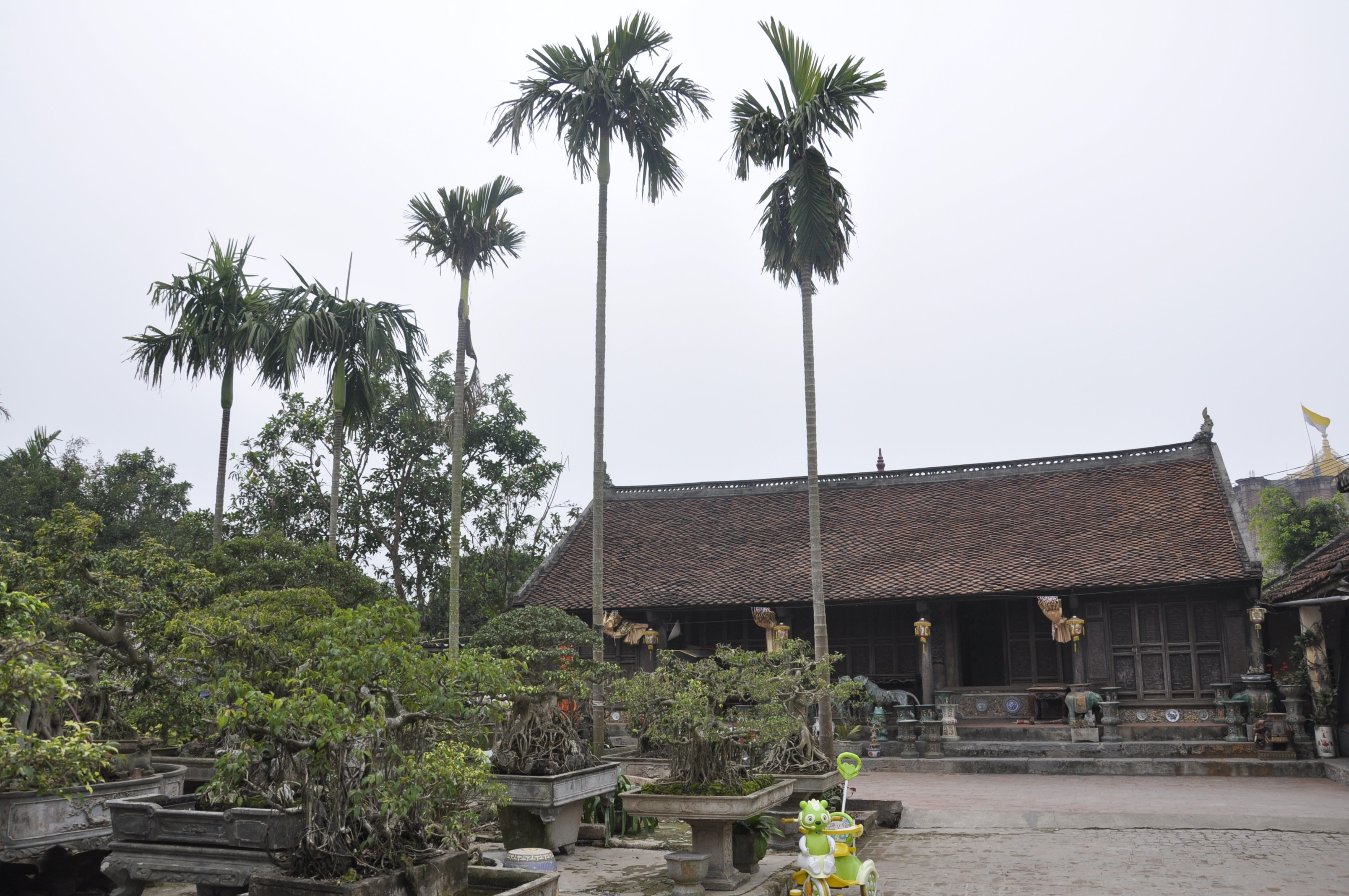 Kiến trúc mái nhà truyền thống ở Việt Nam Bamboo architecture