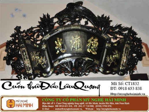 Cuốn thư Đức Lưu Quang - mã số: CT1832