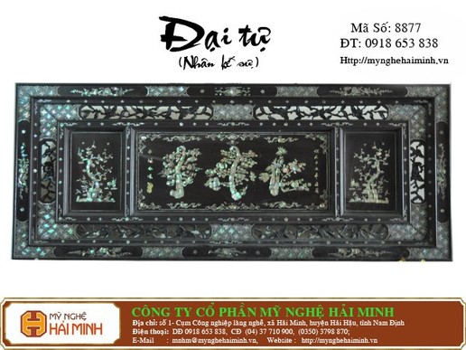 Đại tự khảm ốc- nhân kế sự - Mã số: ĐT8877