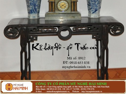 Kệ bày đồ - gỗ trắc cũ - Mã số: KE8912