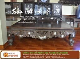 Sập vắt vải cổ - khảm ốc - Mã số: SAP8407