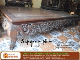 Sập gụ Ngũ Phúc - Mã số: SAP0505