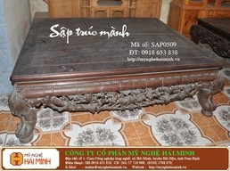 Sập gụ Trúc Mành - Mã số: SAP0509