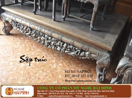 Sập trúc gụ  -  Mã số SAP0907