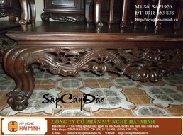 Sập Gụ Cây  Đào -  Mã số:  SAP1926