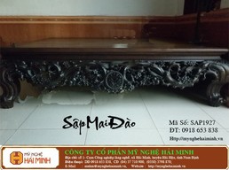 Sập Gụ Cây Mai  Đào -  Mã số:  SAP1927