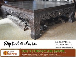 Sập Huế gỗ Cẩm Lai -  Mã số SAP2611