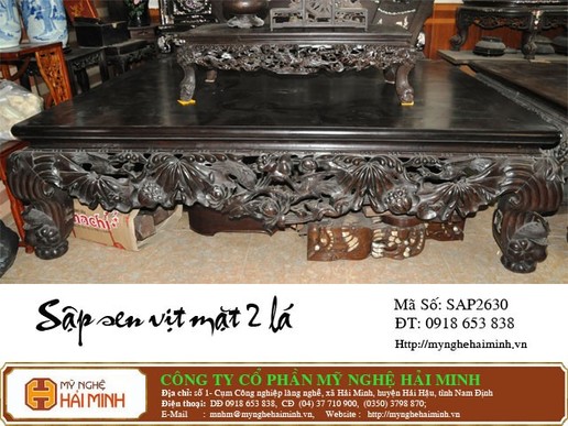 Sập sen vịt đục ba mặt -  Mã số SAP2630
