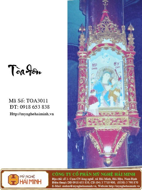 Tòa Thiên Chúa - Mã số: TOA3011