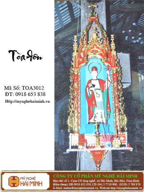 Tòa Thiên Chúa - Mã số: TOA3012