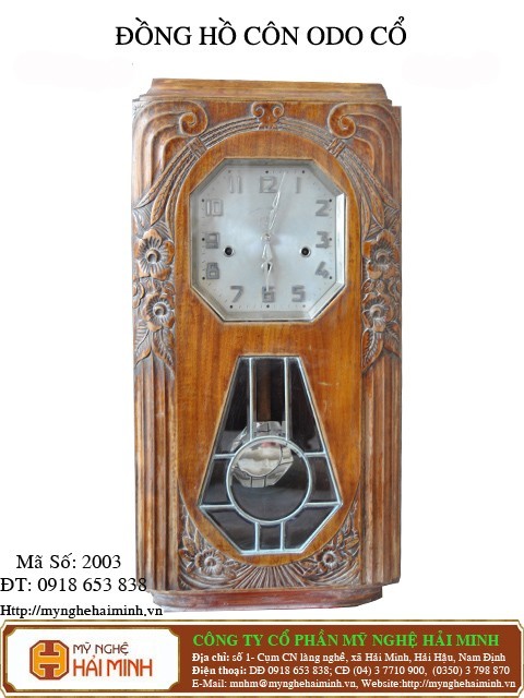 Đồng hồ Côn ODO cổ Máy 36 - 10 côn -  Mã số: DH2003