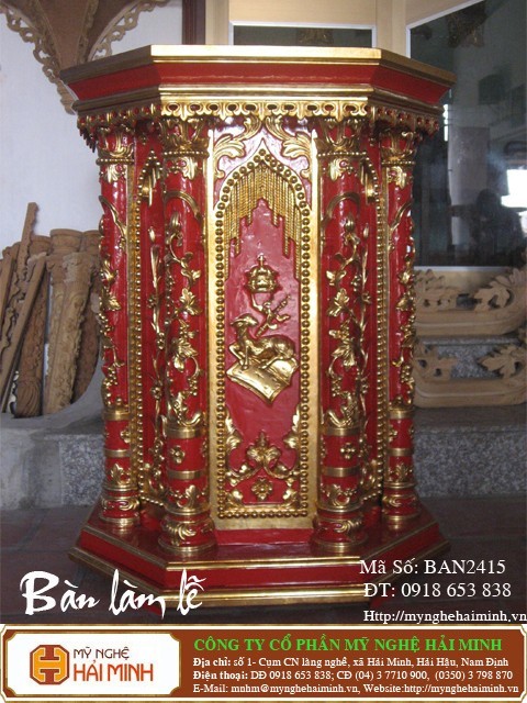Bàn làm lễ - Mã số: BAN2415