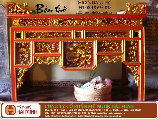 Bàn Thờ -  Mã số BAN2446