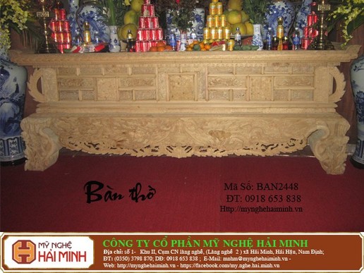 Bàn Thờ -  Mã số BAN2448