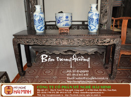 Bàn trung đường gỗ cẩm giả cổ - mã số BAN0069