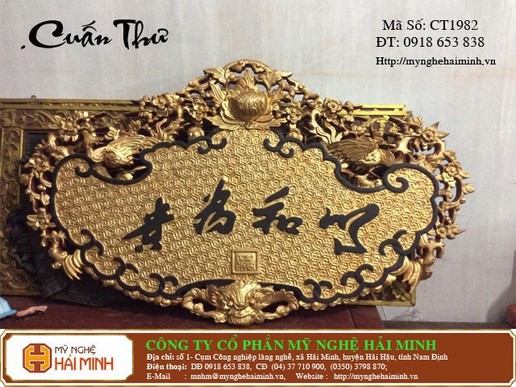 Cuốn Thư Dĩ Hòa Vi Quý -  Mã số CT1982