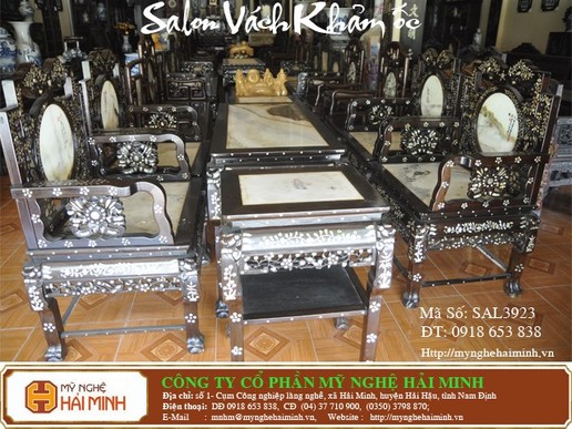 Salon vách khảm ốc  -  Mã số SAL3923