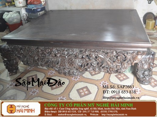  Sập Mai Đào -  Mã số SAP2663