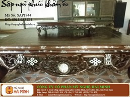 Sập ngũ phúc khảm ốc -  Mã số SAP1944