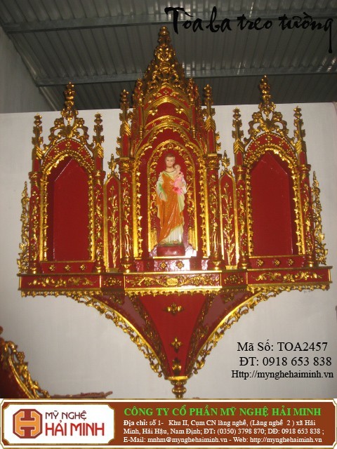  Tòa ba treo tường  -  Mã số TOA2457