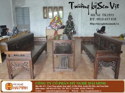 Trường kỷ đục Sen Vịt -  Mã số TK1955