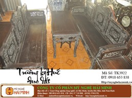 Trường kỷ Huế đục dắt -  Mã số TK3922