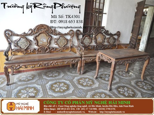 Trường kỷ Rồng Phượng  -  Mã số TK4301