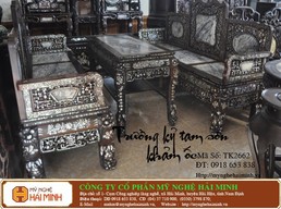 Trường Kỷ Tam Sơn Khảm Ốc  -  Mã số TK2662