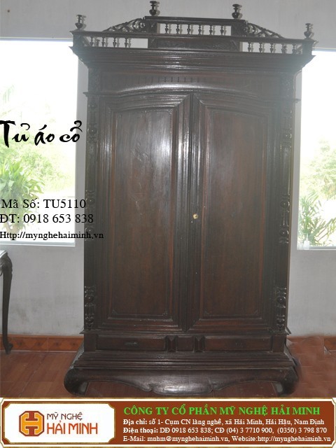 Tủ áo cổ  -  Mã số TU5110
