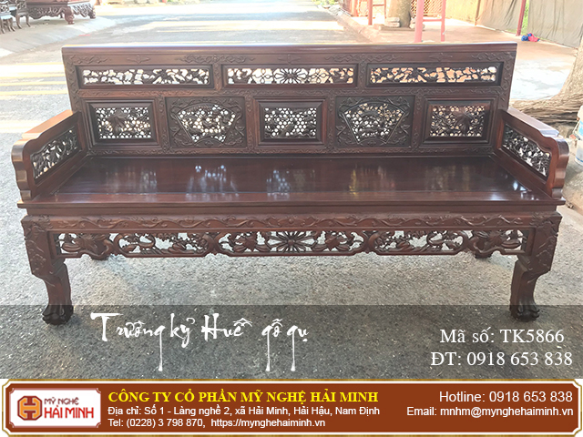 Trường kỷ Huế  gỗ gụ  02