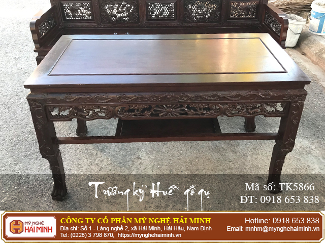 Trường kỷ Huế  gỗ gụ  05