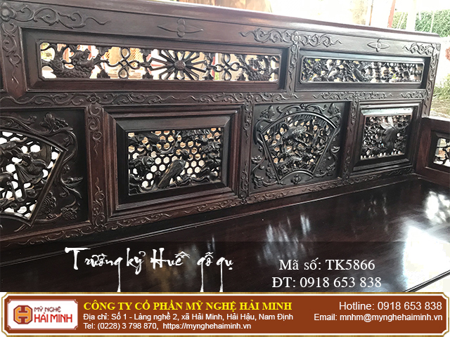 Trường kỷ Huế  gỗ gụ  03