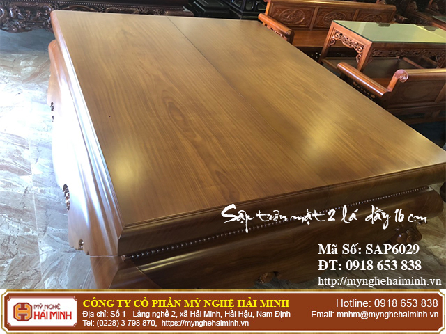 Sập trơn mặt 2 lá dầy 16 cm -Mã số: SAP6029 5